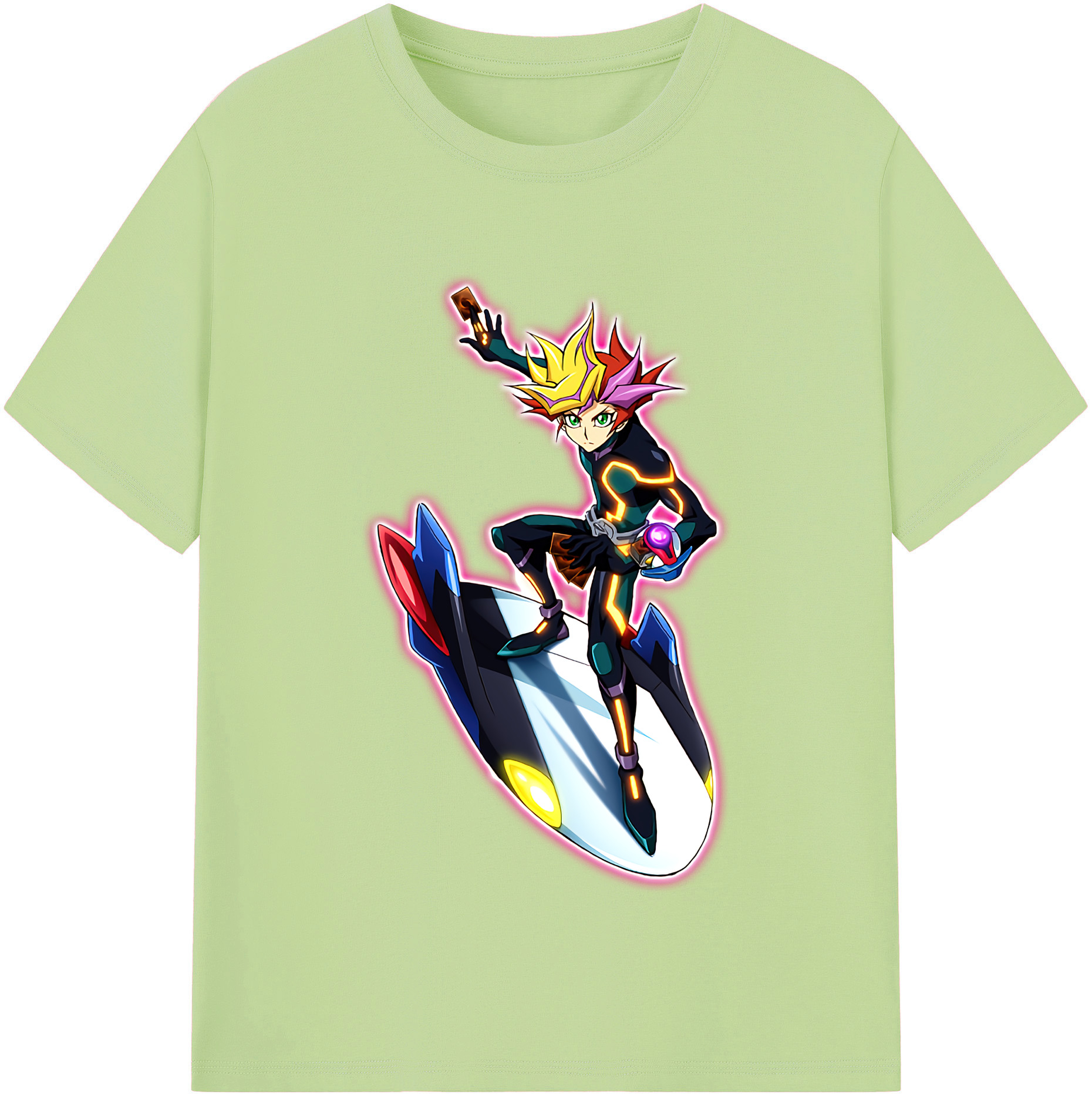 （画像用） 遊☆戯☆王 Yu-Gi-Oh! 綿100％半袖Tシャツ（フロントプリント）